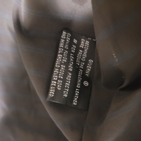 Vintage Giverny Genuine Leather Moto Utility Vest Large - Picture 5 of 16